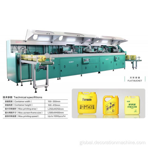 Bucket Printing Machine Automatic Square Bucket Silkscreen Printing Machine Manufactory